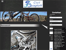 Tablet Screenshot of biciquagliotti.com